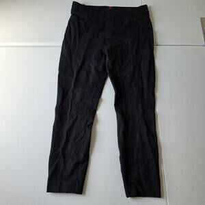 Spanx Pants Womens Large Black Ponte Skinny Pull On Shaping Dress Work Office
